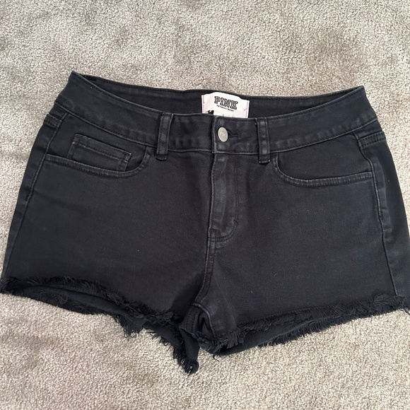 Pink Victoria Secret Denim Shorts - Picture 1 of 10